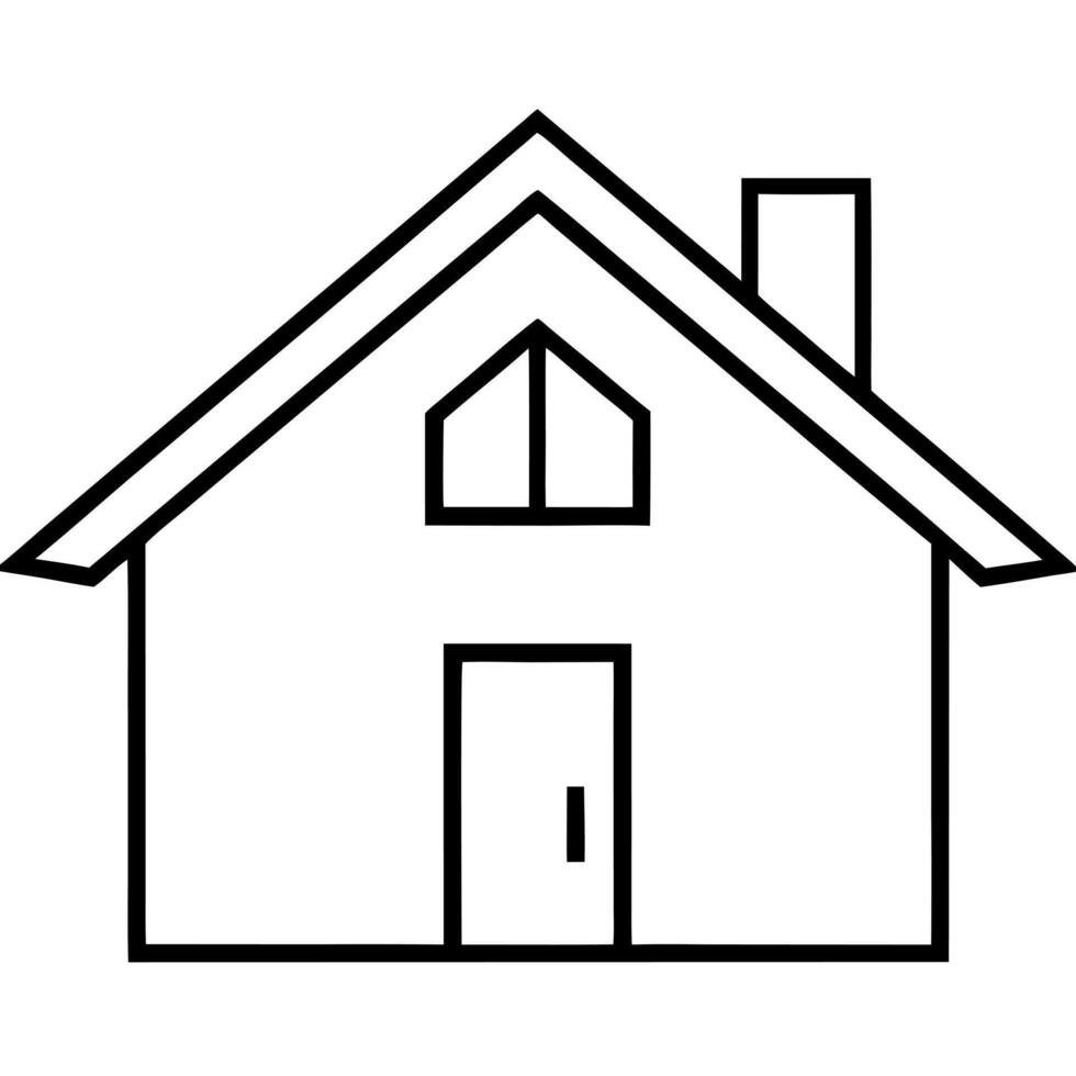 abode, illustration line art vector