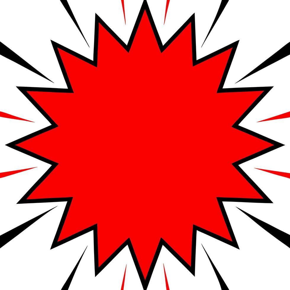 pop art comic zooming lines expression blank background dont use any man for , only crate vector