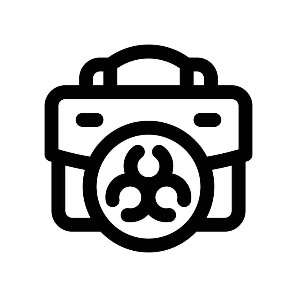briefcase icon. line icon for your website, mobile, presentation, and logo design. vector