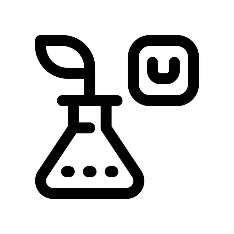 laboratory icon. line icon for your website, mobile, presentation, and logo design. vector