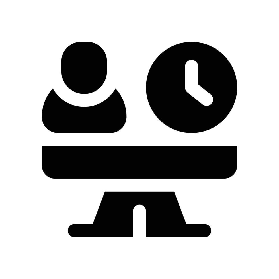 stability icon. glyph icon for your website, mobile, presentation, and logo design. vector