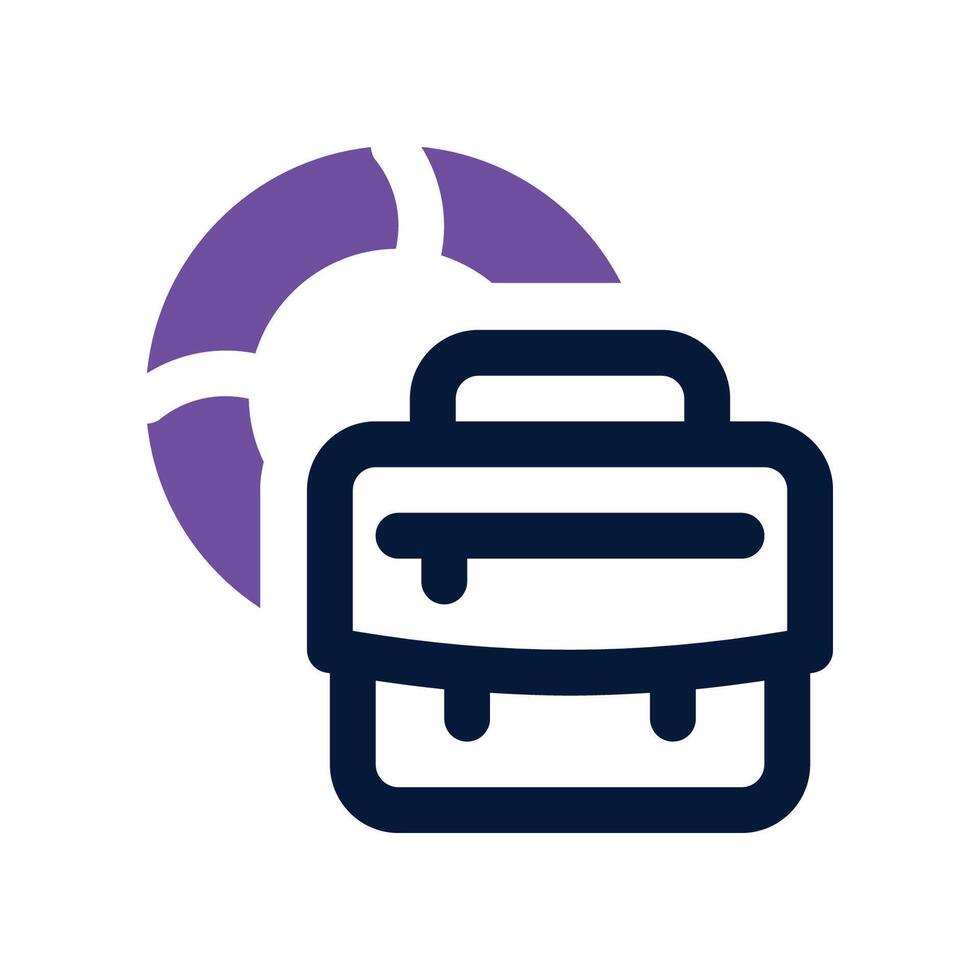 working process icon. dual tone icon for your website, mobile, presentation, and logo design. vector