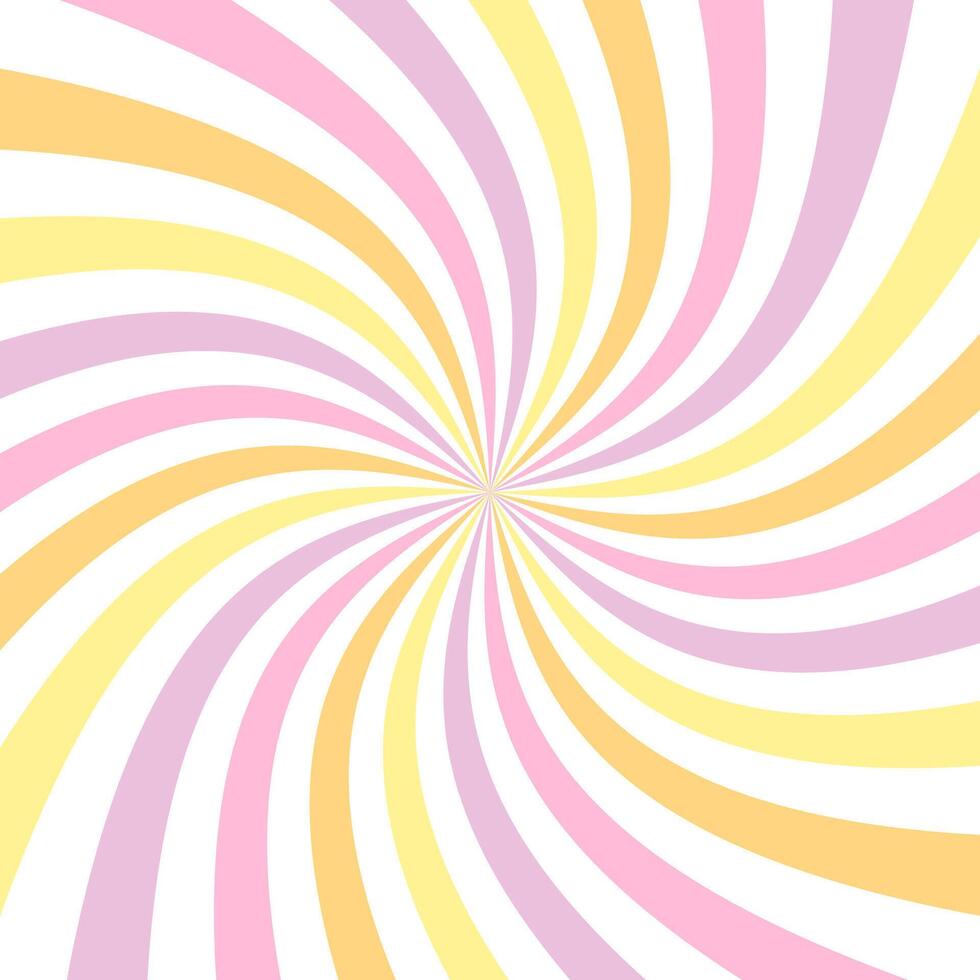 Starburst swirl background. Sun rays. Radial swirl abstract lines vector