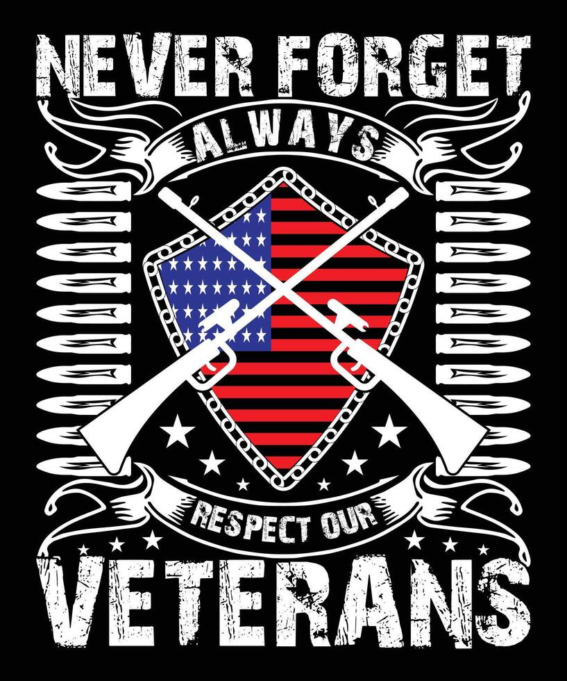Veteran T Shirt Design for Your Business vector