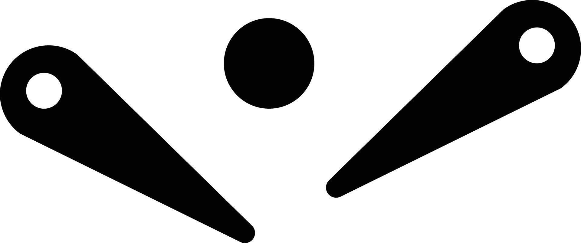 Pinball icon. Pinball logo. Pinball game sign. flat style. vector