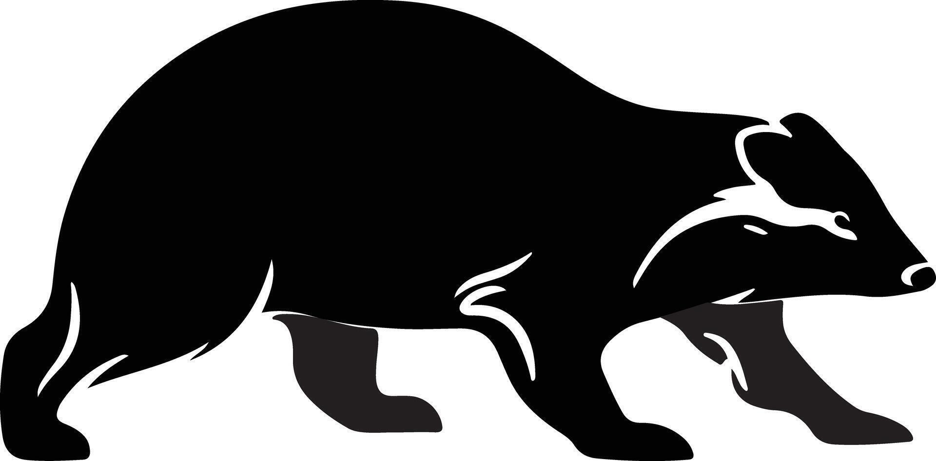 Raccoon Standing on Hind Legs vector