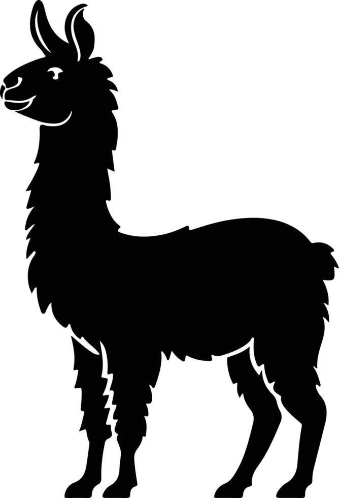 Lemur silhouette black vector