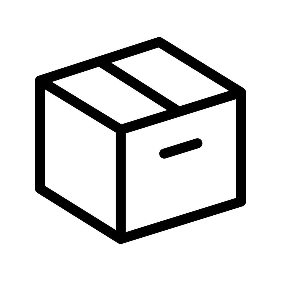 Box Icon Symbol Design Illustration vector