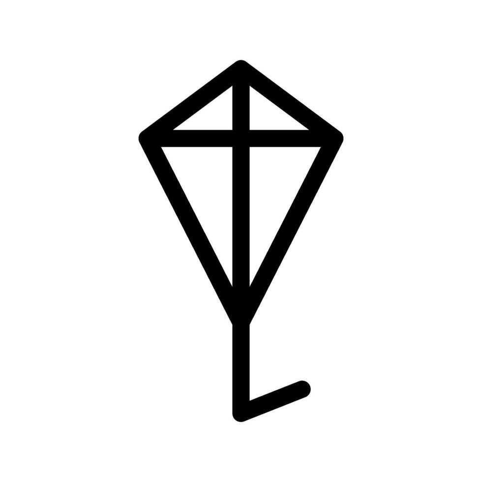 Kite Icon Symbol Design Illustration vector