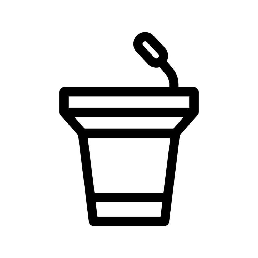 Podium Icon Symbol Design Illustration vector