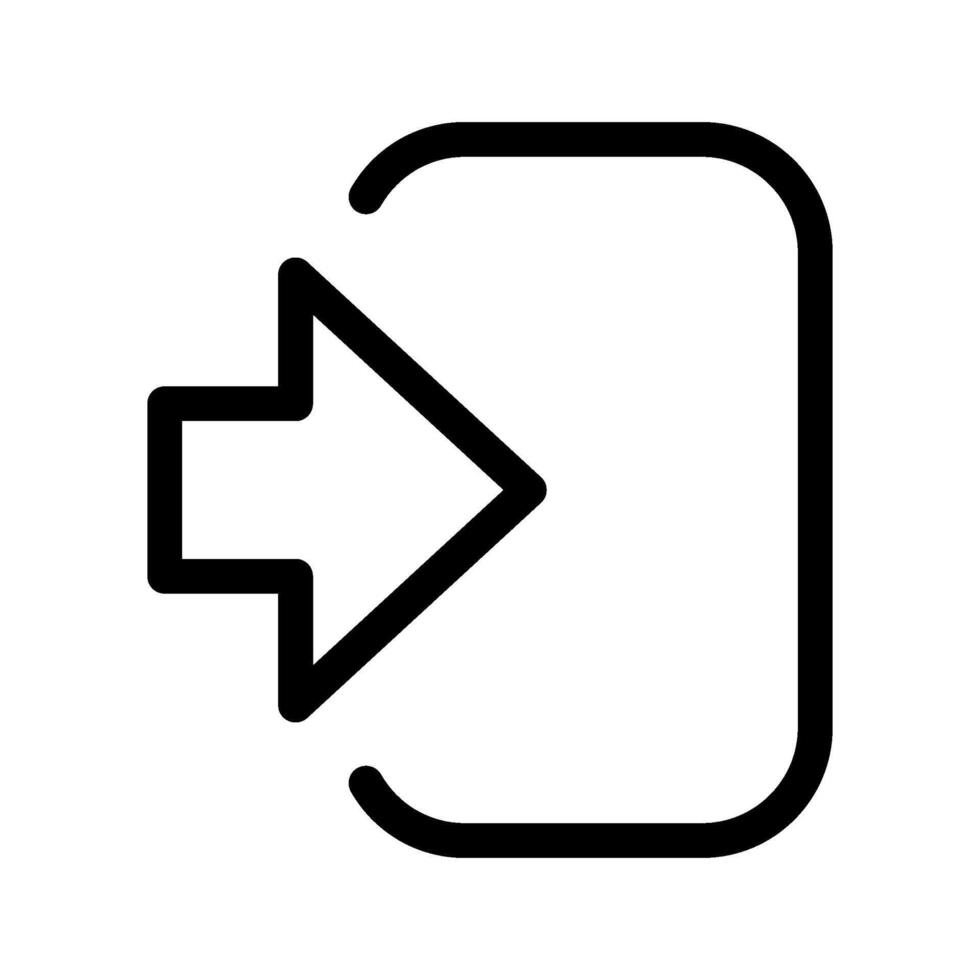 Right Arrow Icon Symbol Design Illustration vector