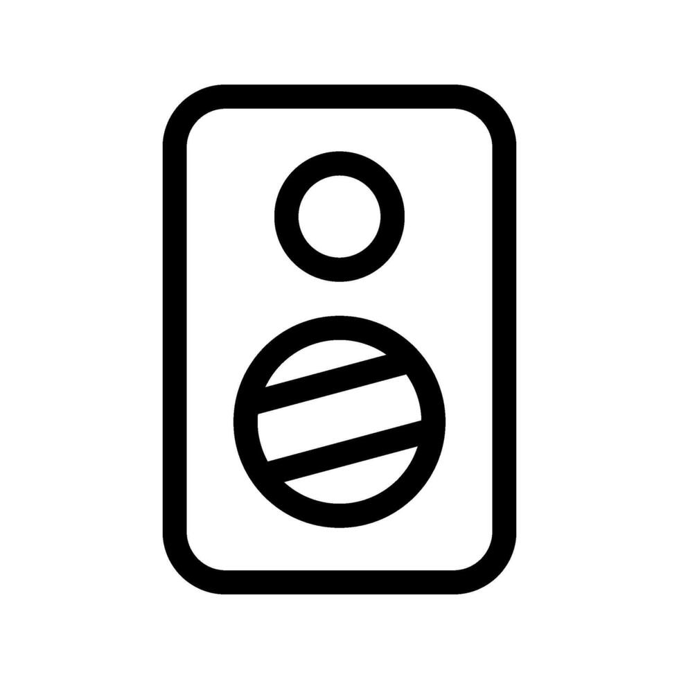 Speaker Icon Symbol Design Illustration vector