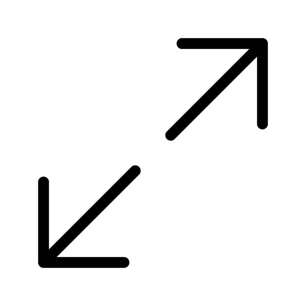 Resize Icon Symbol Design Illustration vector