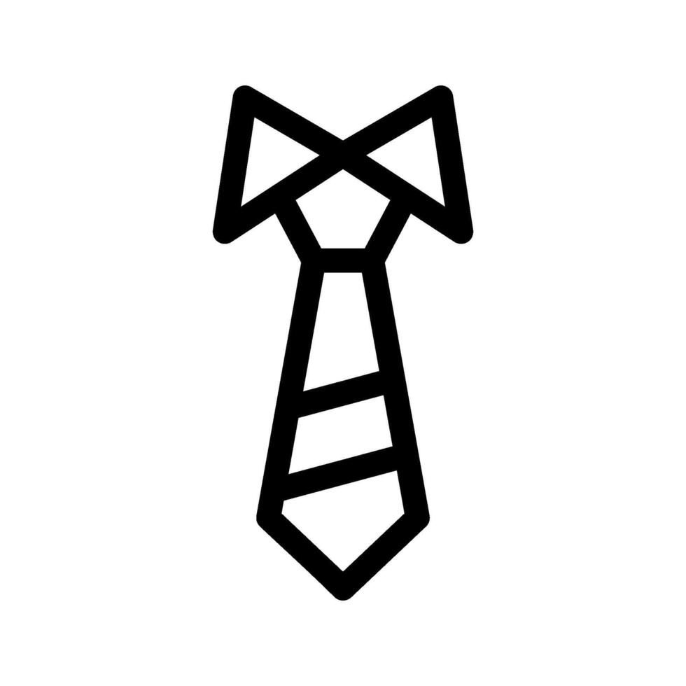 Necktie Icon Symbol Design Illustration vector