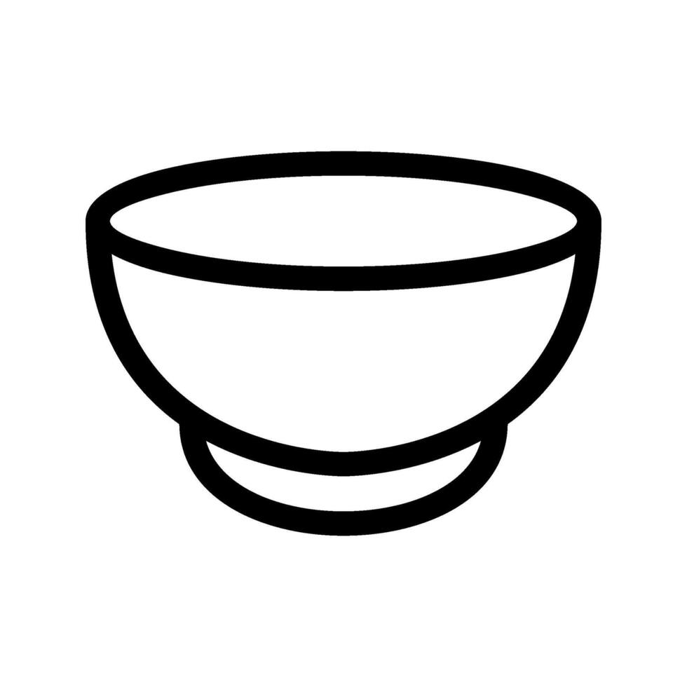 Bowl Icon Symbol Design Illustration vector