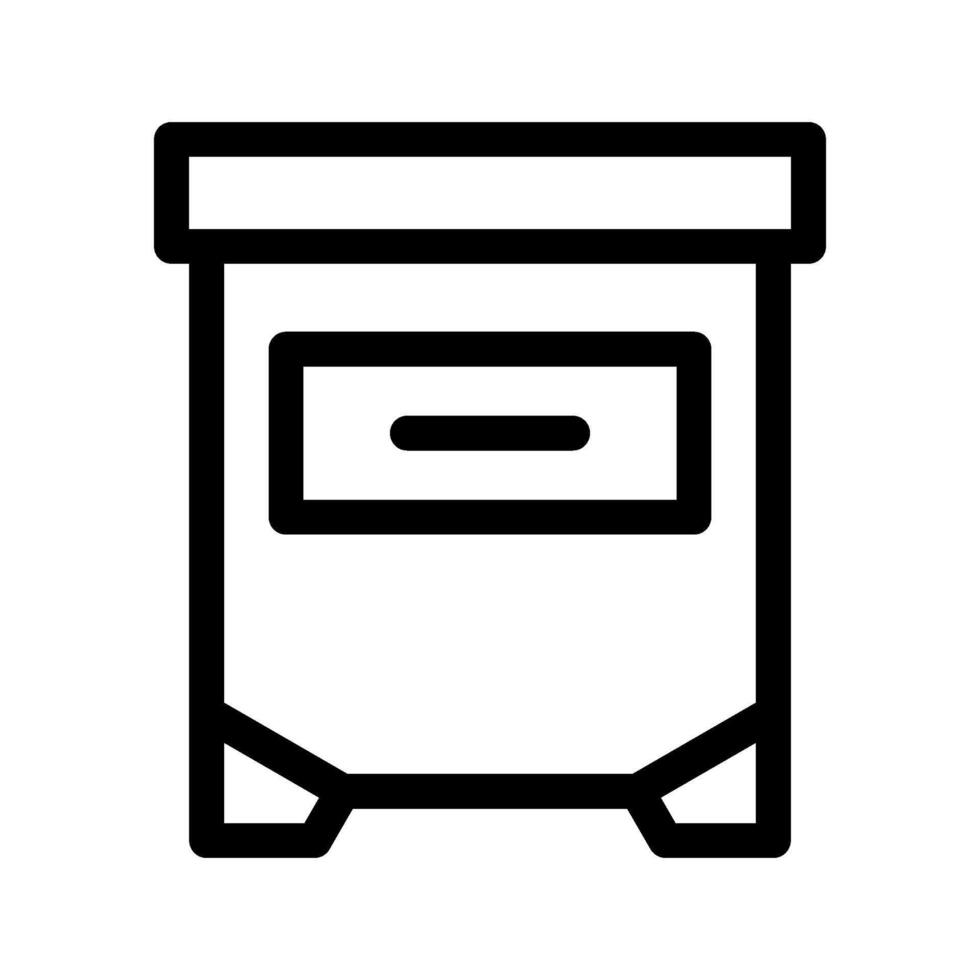 Cabinet Icon Symbol Design Illustration vector