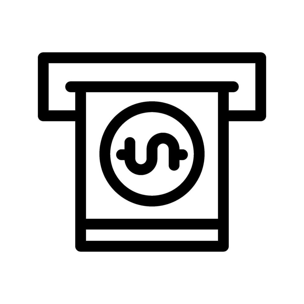 Atm Icon Symbol Design Illustration vector