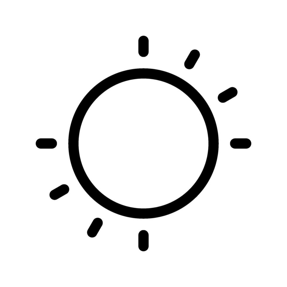 Sun Icon Symbol Design Illustration vector