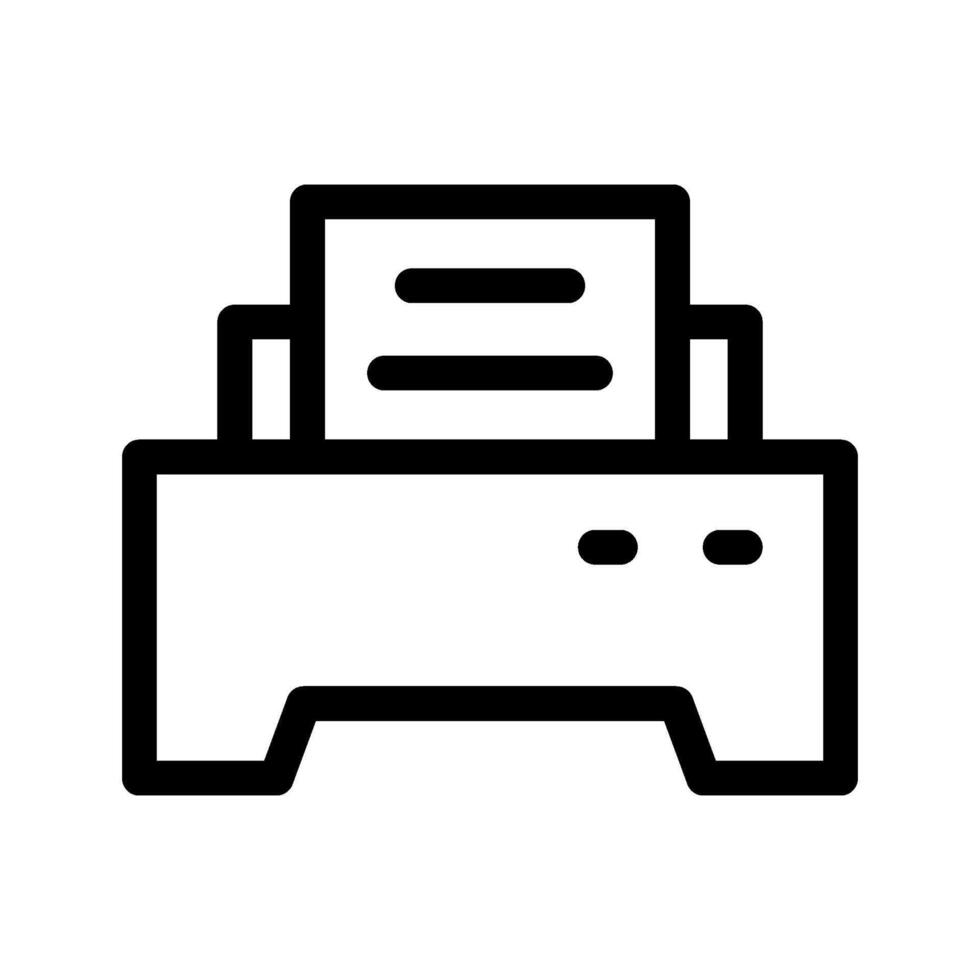 Printer Icon Symbol Design Illustration vector