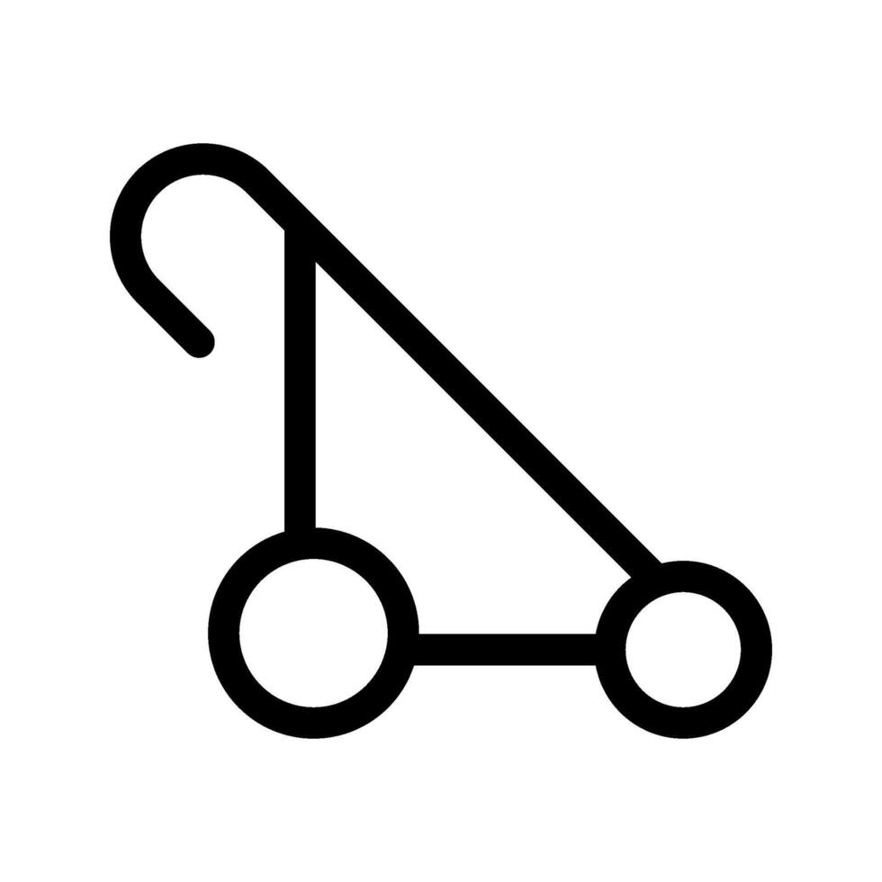 Stroller Icon Symbol Design Illustration vector