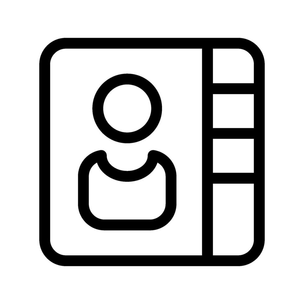 Contact Icon Symbol Design Illustration vector