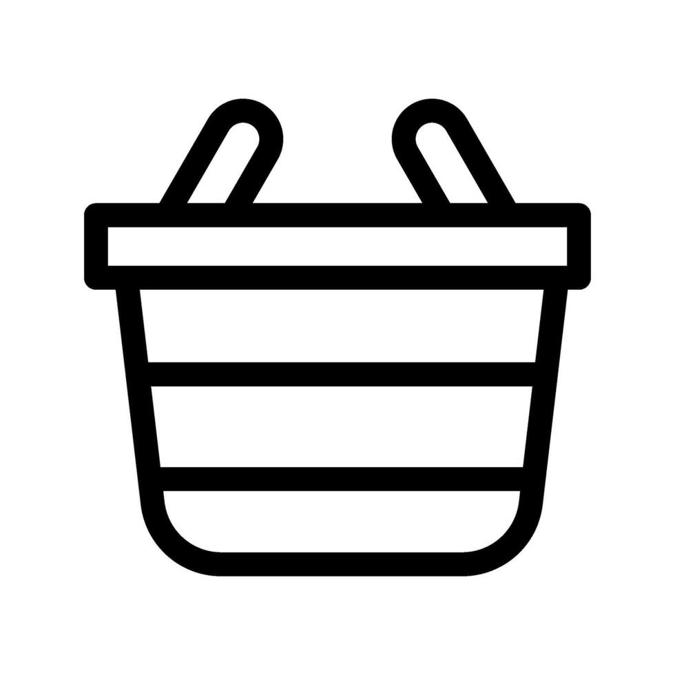 Basket Icon Symbol Design Illustration vector