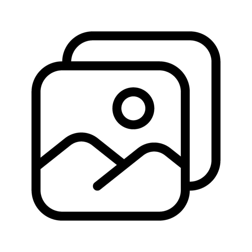 Gallery Icon Symbol Design Illustration vector