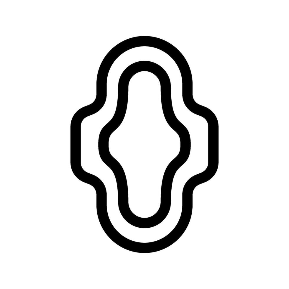 Sanitary Pad Icon Symbol Design Illustration vector