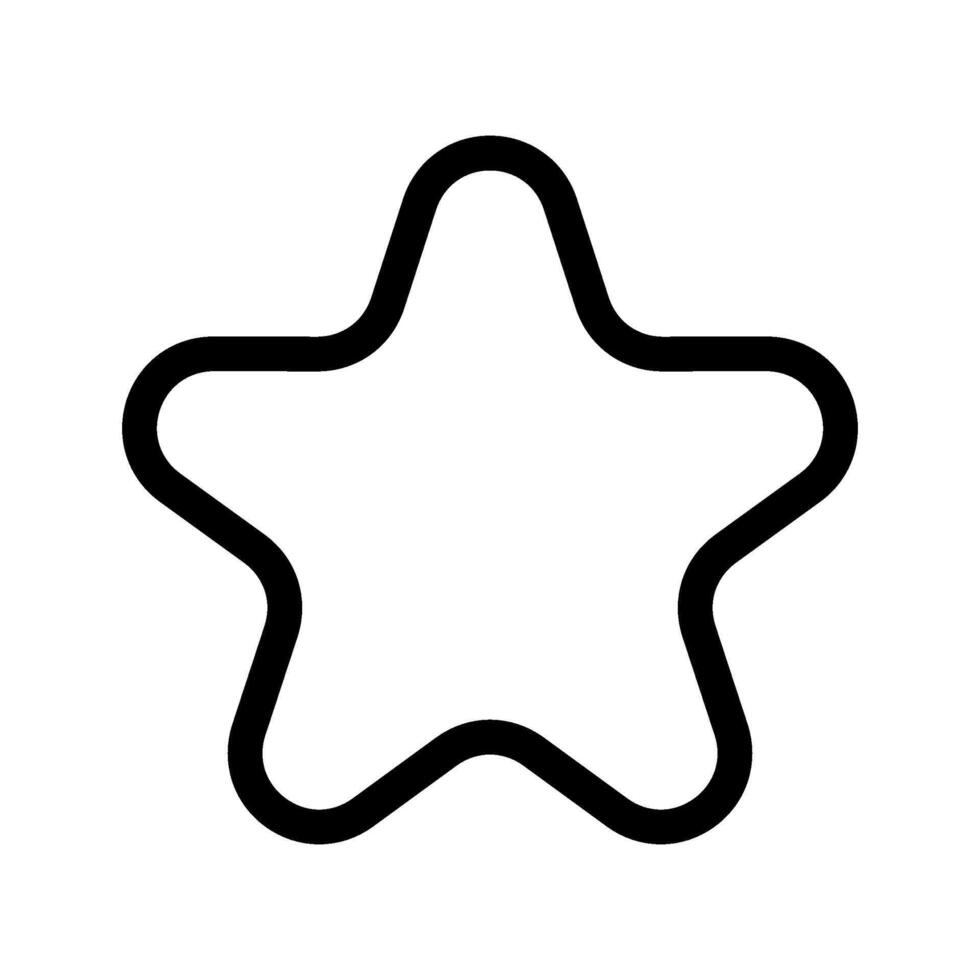 Star Icon Symbol Design Illustration vector