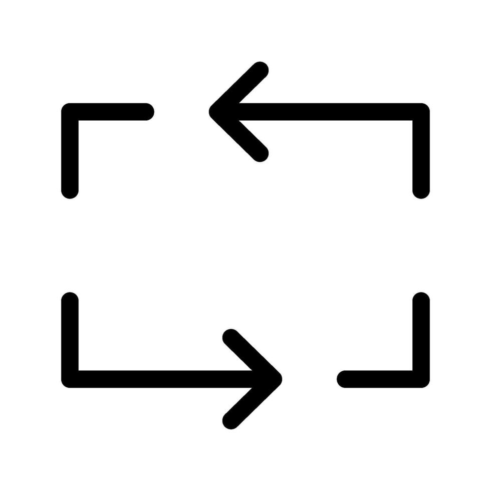 Repeat Icon Symbol Design Illustration vector
