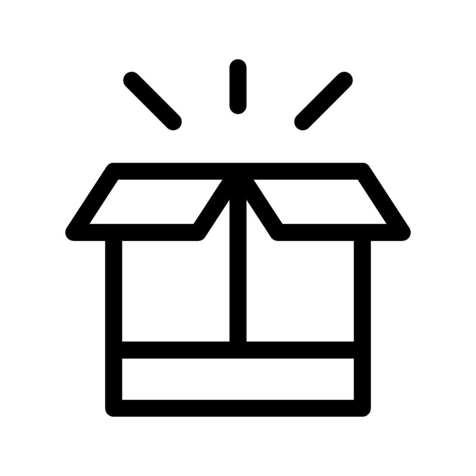 Box Icon Symbol Design Illustration vector