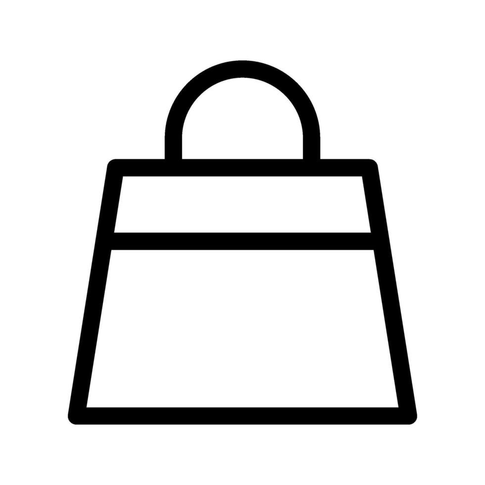 Bag Icon Symbol Design Illustration vector