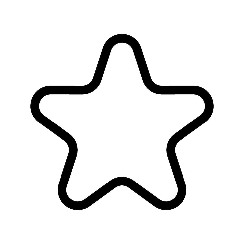 Star Icon Symbol Design Illustration vector