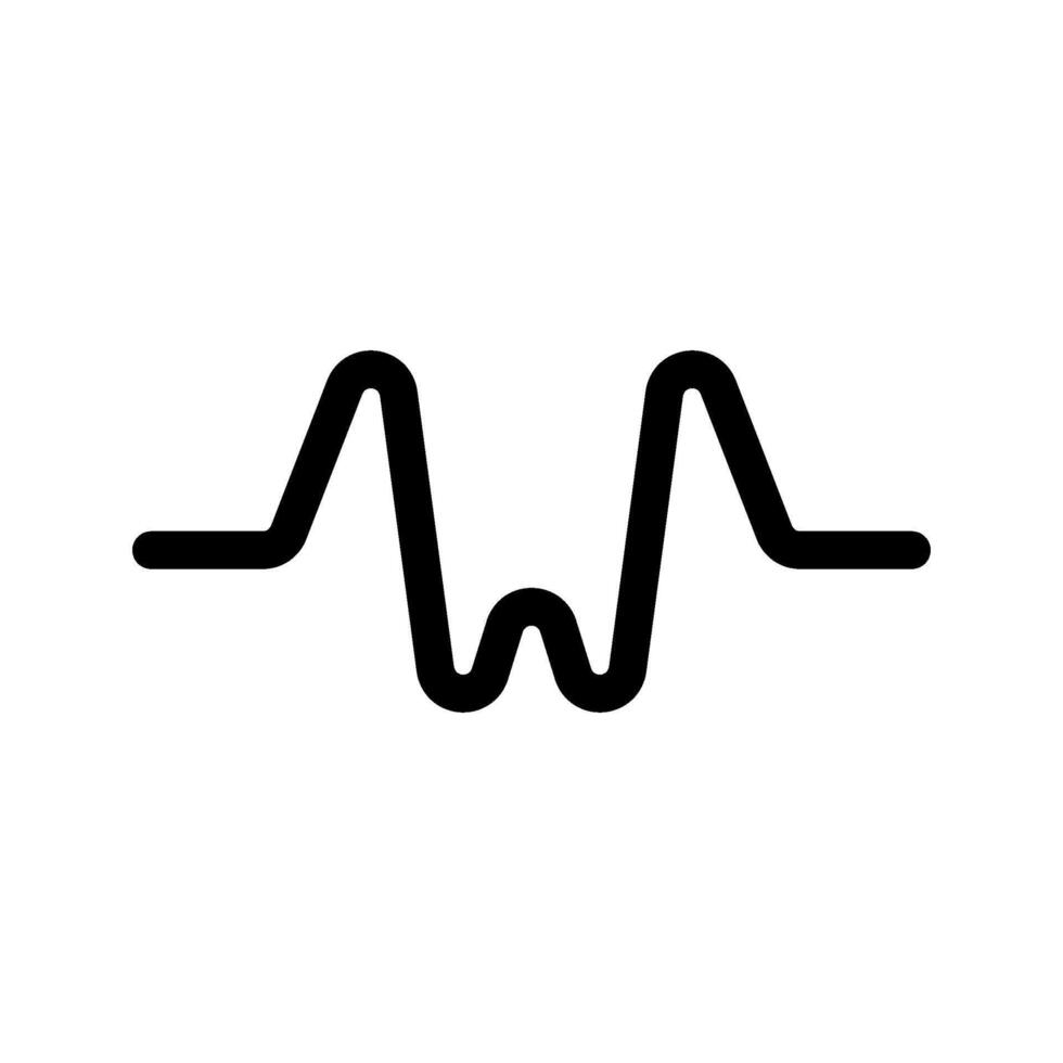 Pulse Icon Symbol Design Illustration vector