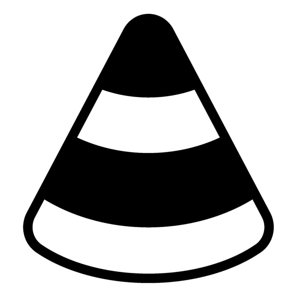 Candy Corn icon for web, app, infographic, etc vector