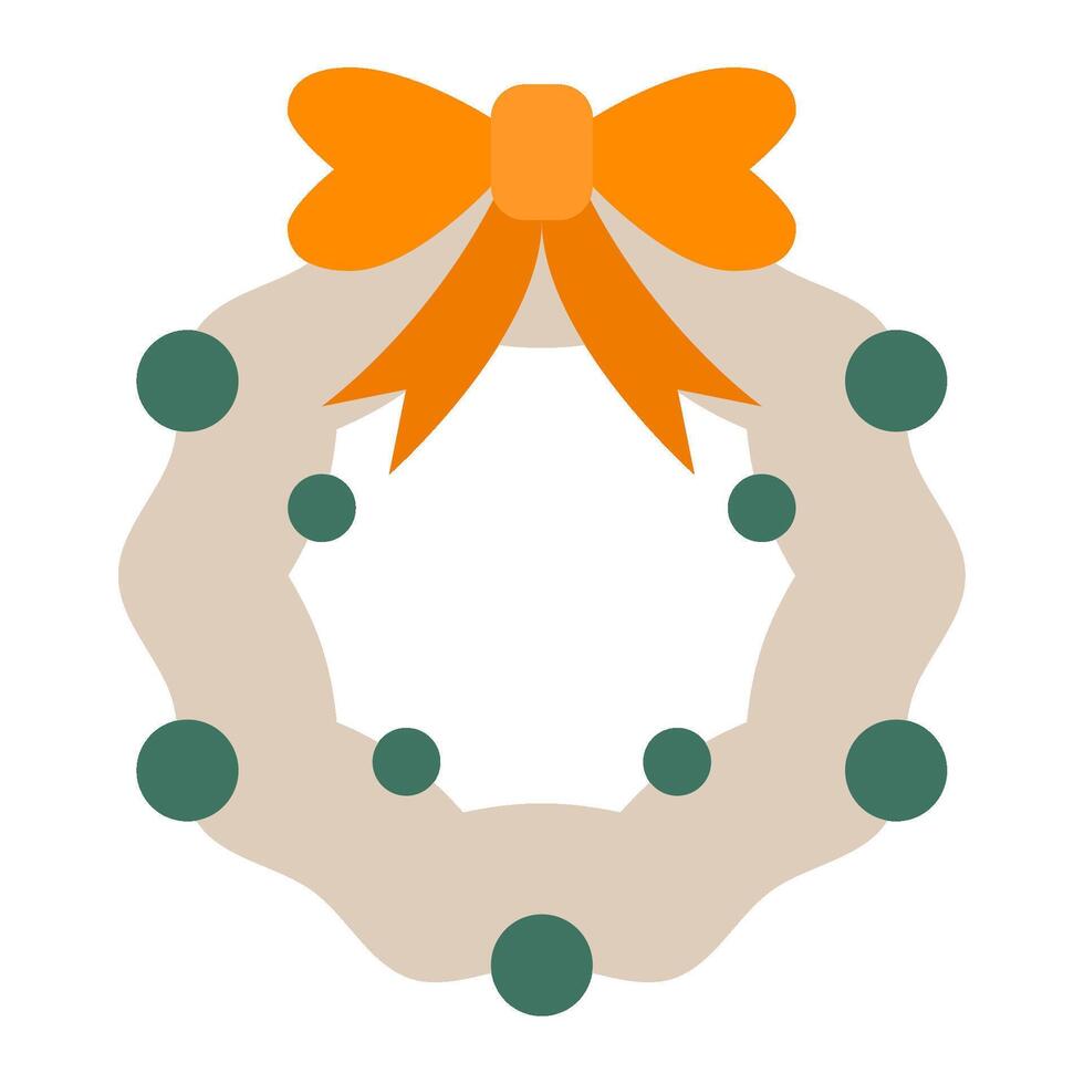 for web, app, infographic, etcWreath icon vector