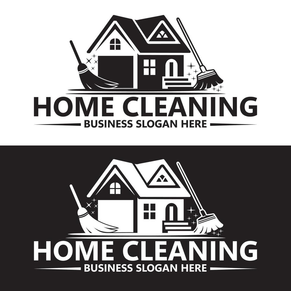 eye catching modern cleaning washing create custom cleaning logo for your company vector