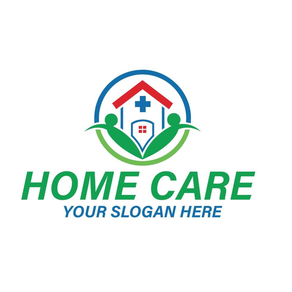 medical healthcare nursing clinic hospital dental home care new modern logo vector