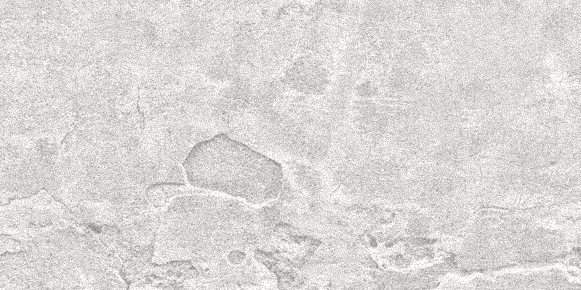 Black dotted textured background, noisy gritty dot halftone effect. Texture of old cracked destroyed wall, distress overlay, grunge dusty backdrop. vector