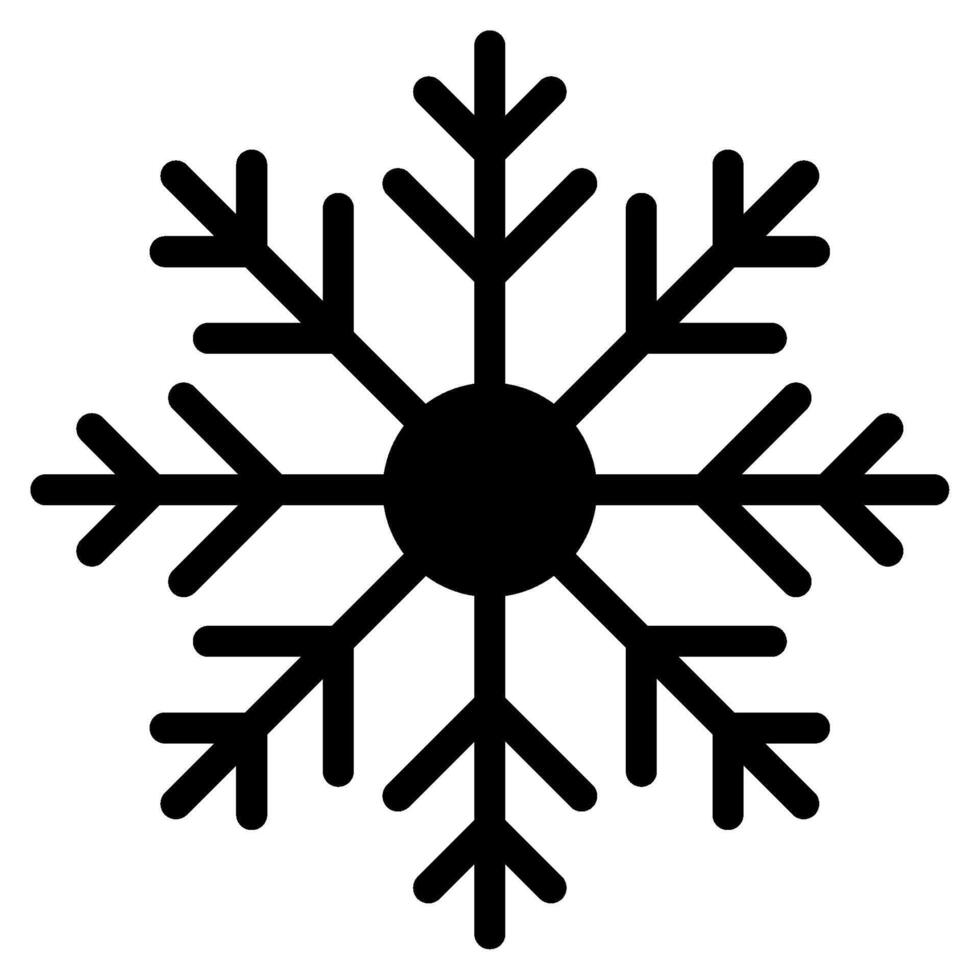 for web, app, infographic, etcSnowflake icon vector