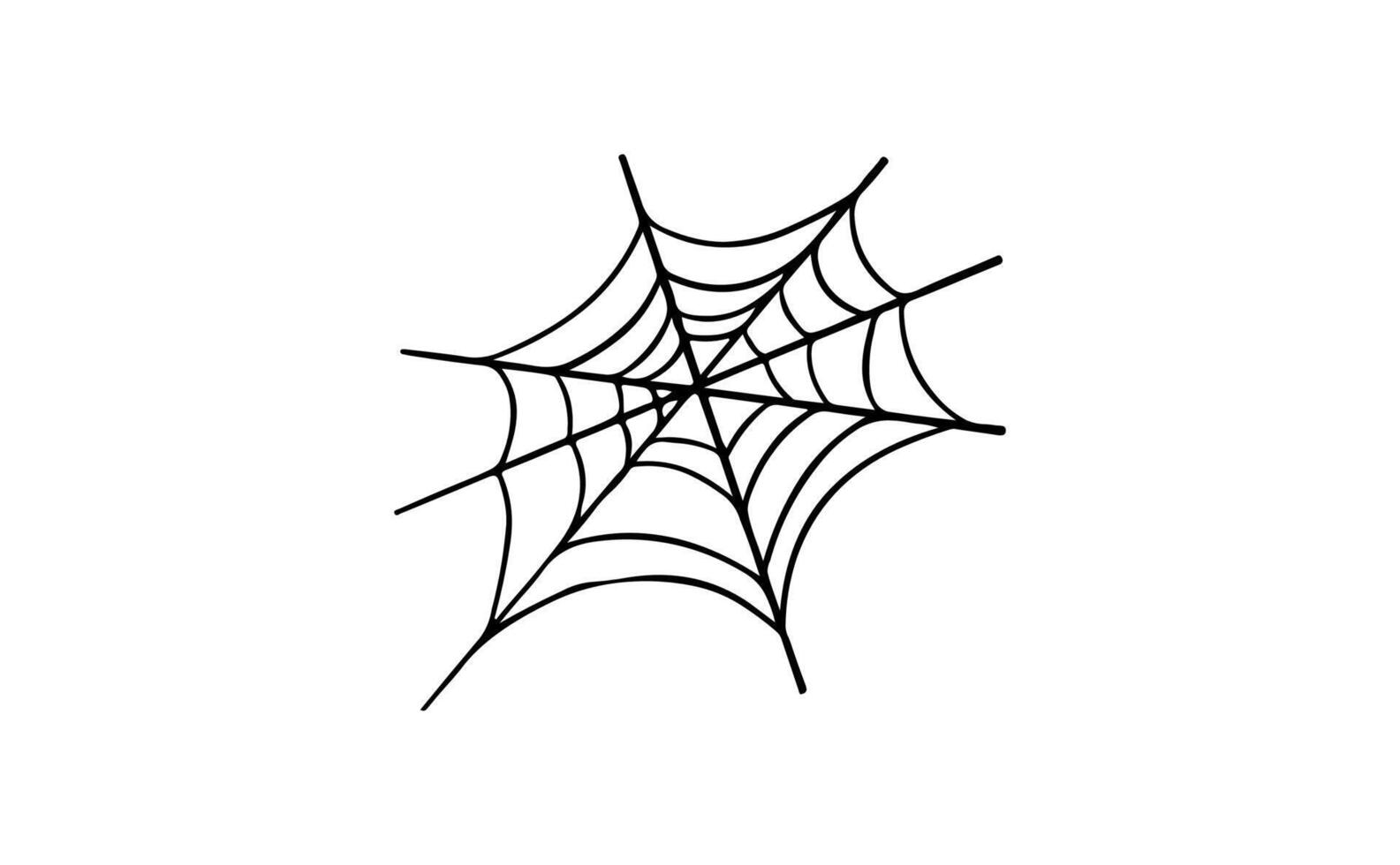 Spider web clipart vector