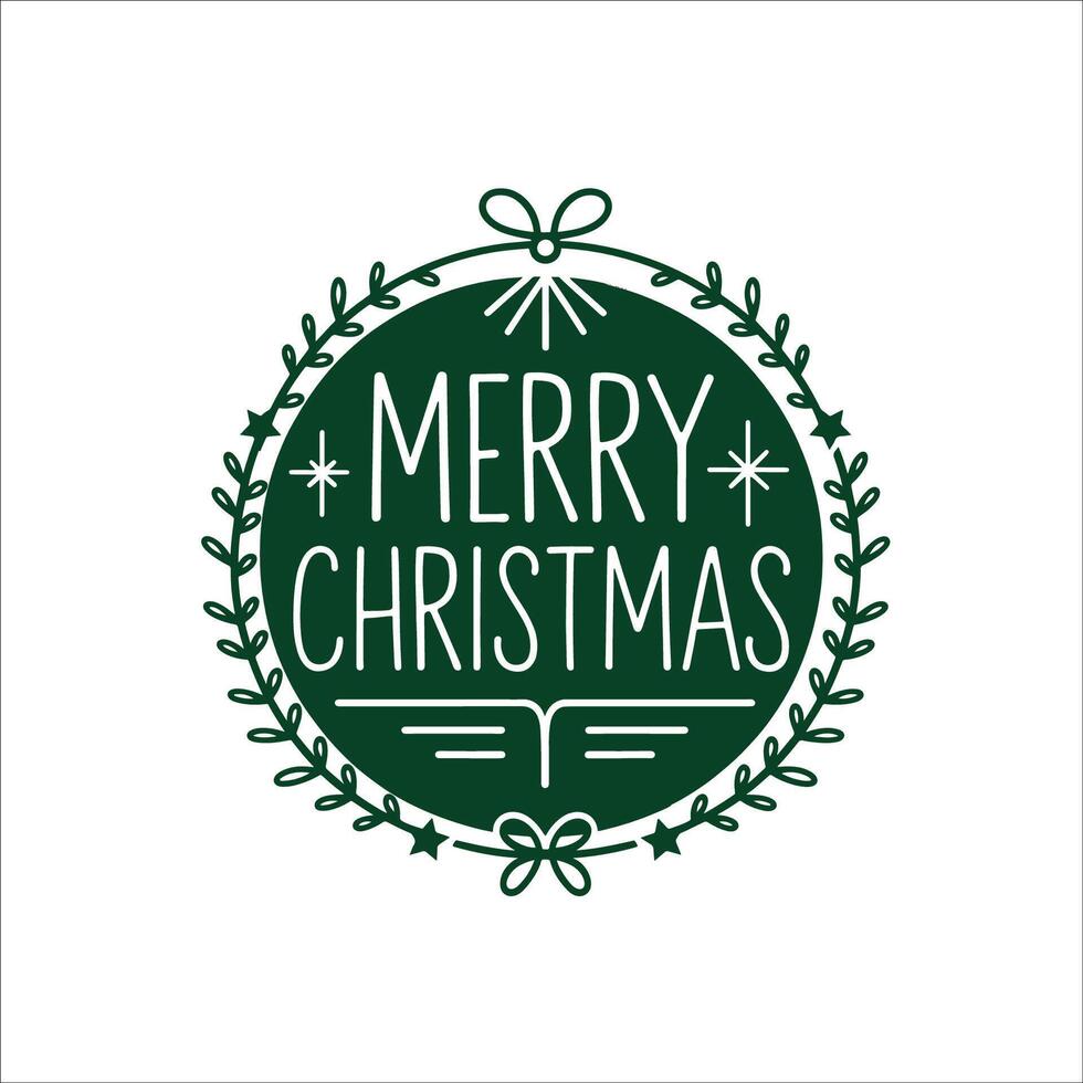 Joyful Christmas Trees Snowflakes Design vector