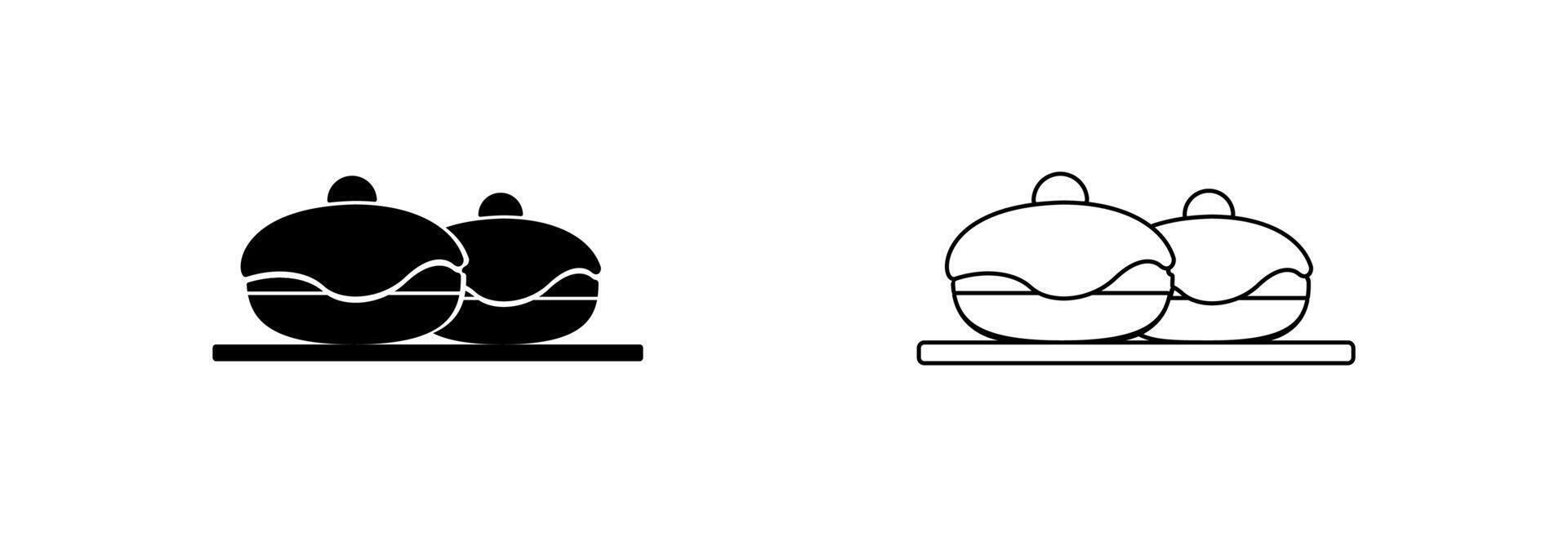Suffganiya stylish icon. vector