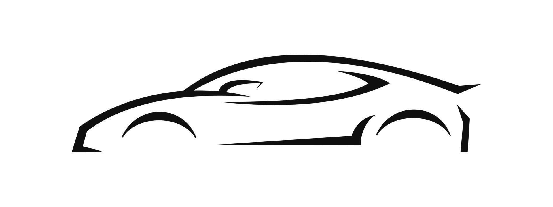 Sport car logo icon set vector