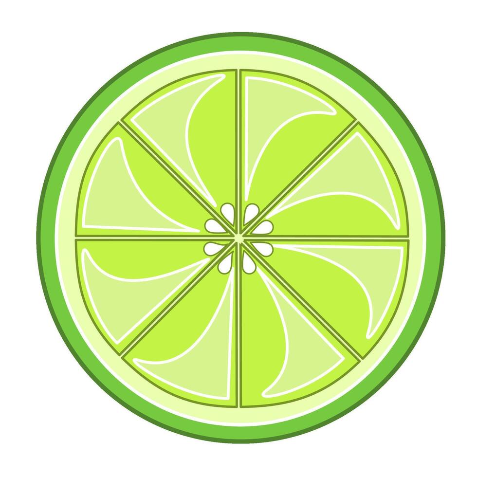 Grapefruit fruit slice illustration. Flat illustration of grapefruit citrus slice vector