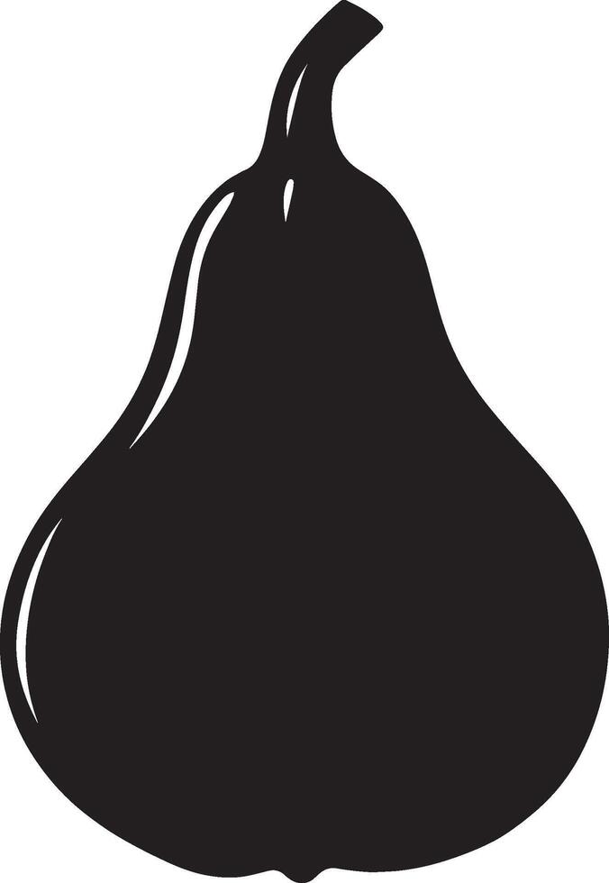 gourd clean simple icon silhouette black vector