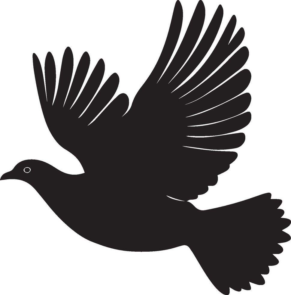 Turkey fly clean simple icon silhouette black vector