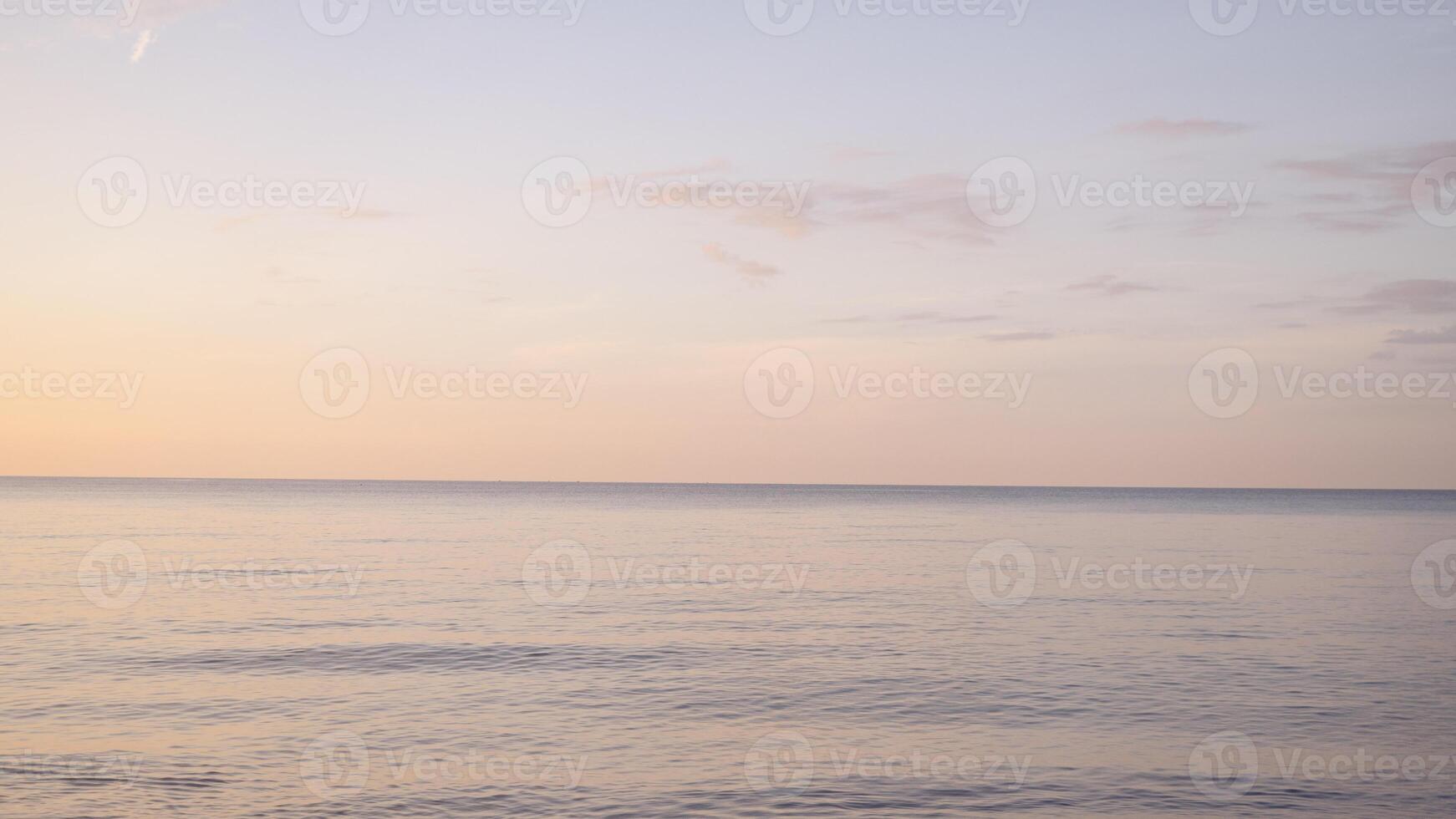 Tranquil Seascape at Dawn photo