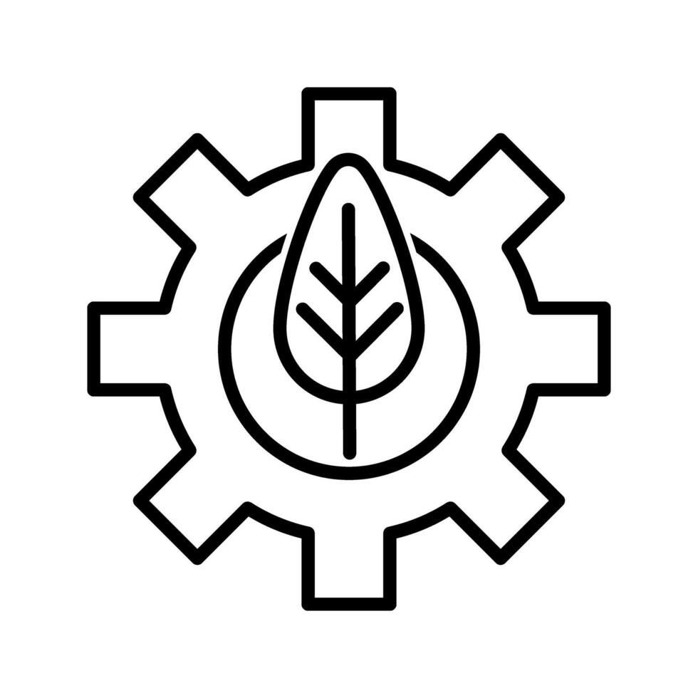 green engineering icon vector