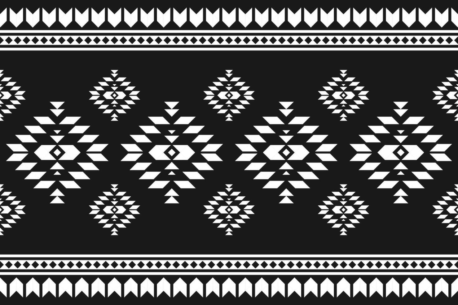 Geometric ethnic seamless pattern traditional. Carpet tribal pattern art. Mexican style. Design for background, illustration, fabric, clothing, rug, textile, batik, embroidery. vector